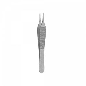 HUDSON Tissue Forceps 1x2teeth Extra long tip